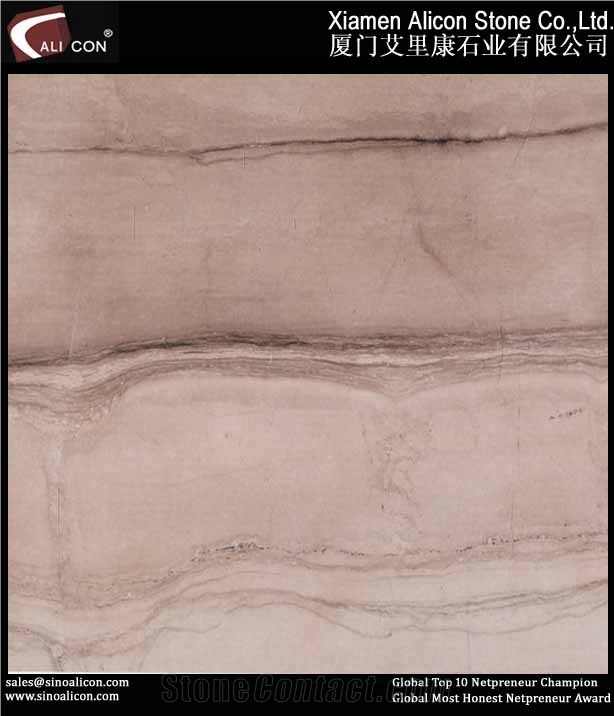 Athens Wooden Marble Slabs, China Grey Marble