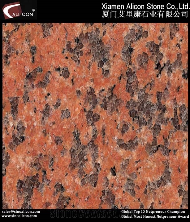 Low Price Chinese Granite Tianshan Red