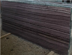 Purple Stalatitte Slabs, Purple Wood Grain Marble Slabs