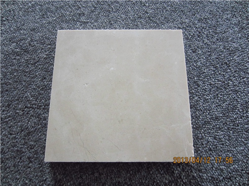Cream Marfil Marble Laminated Stone Tiles