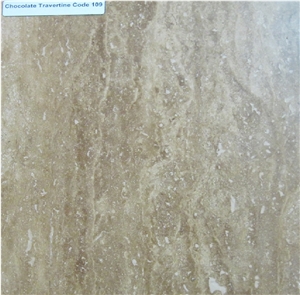 Chocolate Travertine 109, Iran Brown Travertine Slabs & Tiles