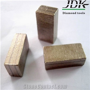 Jdk Diamond Cutting Segments for Marble