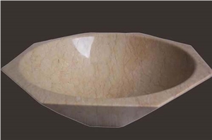 Beige Marble Basin