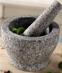 Granite Kitchen Mortar, Grey Granite Mortar