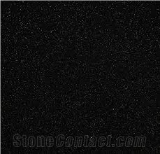 Jet Black Slabs & Tiles, India Black Granite