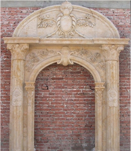 Column Design Stone Door Frame