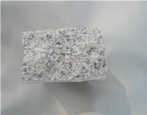 G603 Granite Cube Stone, Bianco Crystal Granite Cobble Stone, G603 Grey Granite Cubes, China Grey Granite Paving Stone