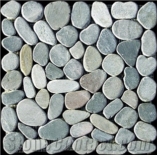 Slate Slice Mosaic, Grey Slate Mosaic