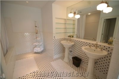 Residential Bath Tile Installation by Great Lakes