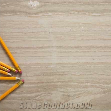 Serpeggiante Classico Trani Marble Tiles, Italy Beige Marble