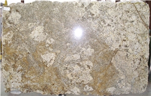 Geriba Beach Granite Slabs, Brazil Yellow Granite
