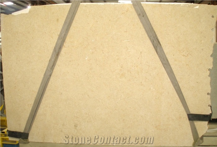 Yellow Dream Slabs, Egypt Beige Limestone