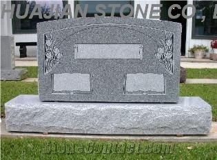 Black Headstone, Shanxi Black Granite Headstone