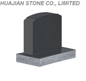 Black Memorial Stone, Shanxi Black Granite Monument, Tombstone