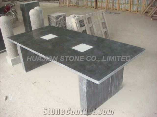 Blue Limestone Desk