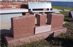 Red Granite Monument