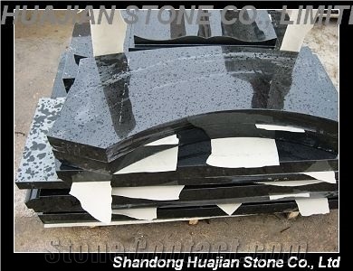 Square Black Monument, Shanxi Black Granite Monument