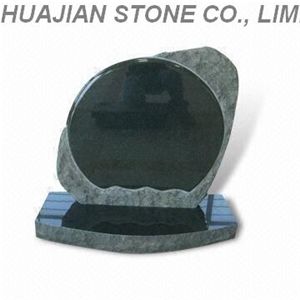 Upright Granite Tombstones, Black Granite Tombstones