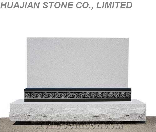 White Marble Tombstone