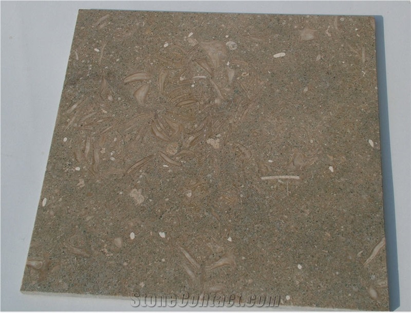 Sea Grass Fossil Green Limestone Tiles
