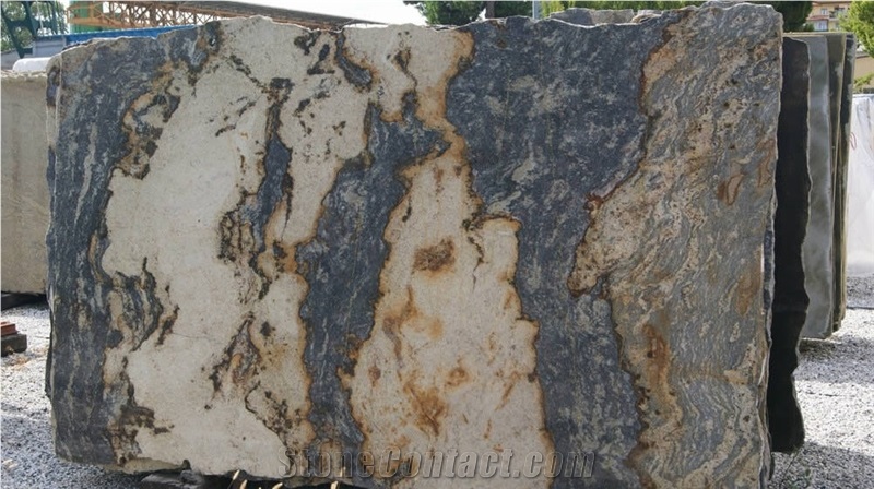 Stormy Night Granite Slabs from Italy - StoneContact.com
