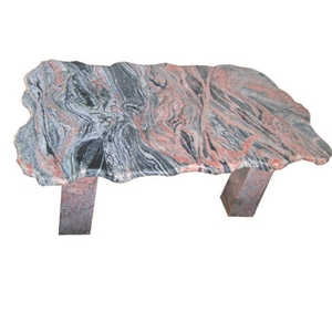 Multicolor Red Granite Table