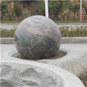 Multicolour Gray Fountain Ball
