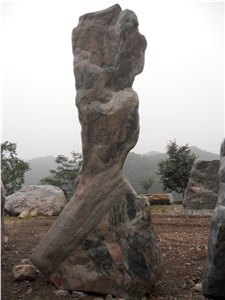 Stone Monolith for Garden