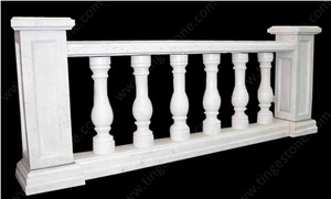 White Marble Balustrades