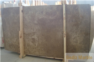 Noce Travertine Cross Cut Slab