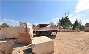 Bucak Beige Travertine Blocks