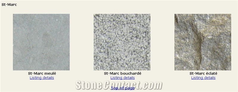 St-Marc, Saint Marc Limestone Tiles
