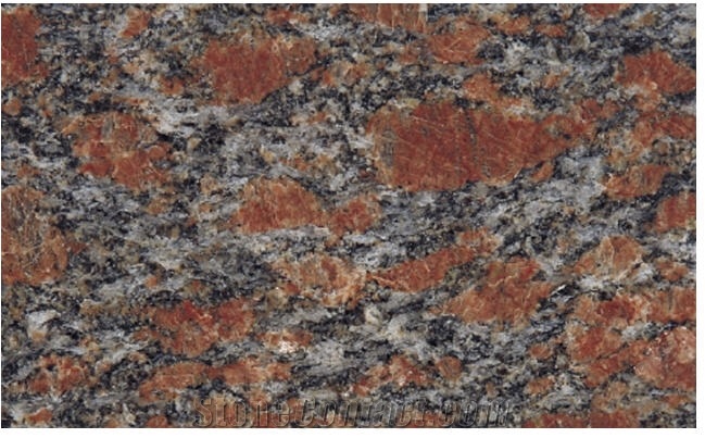 Goa Red Granite Tiles, India Red Granite