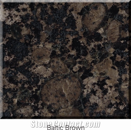 Baltic Brown Granite Tiles, Finland Brown Granite