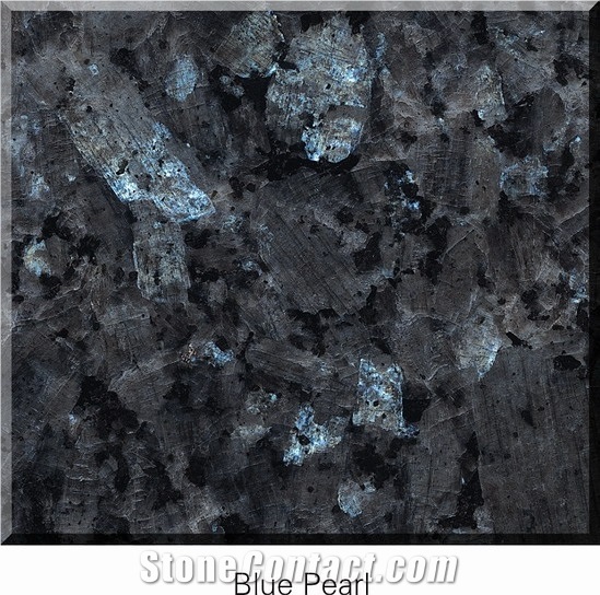 Blue Pearl Granite Tiles, Blue Granite Floor Tiles