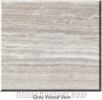 Chinese Wooden Marble, Elegant Interior Grey Wood Vein Tile for Wall Floor