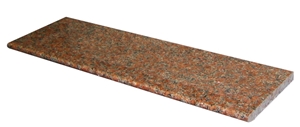 G562 Maple Red Granite Steps