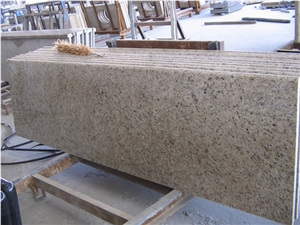 Giallo Ornamental Granite Kitchen Countertop, Yellow Granite Kitchen Countertops Custom Giallo Ornamental Granite Kitchen Countertop, Yellow Granite Kitchen Countertops Custom
