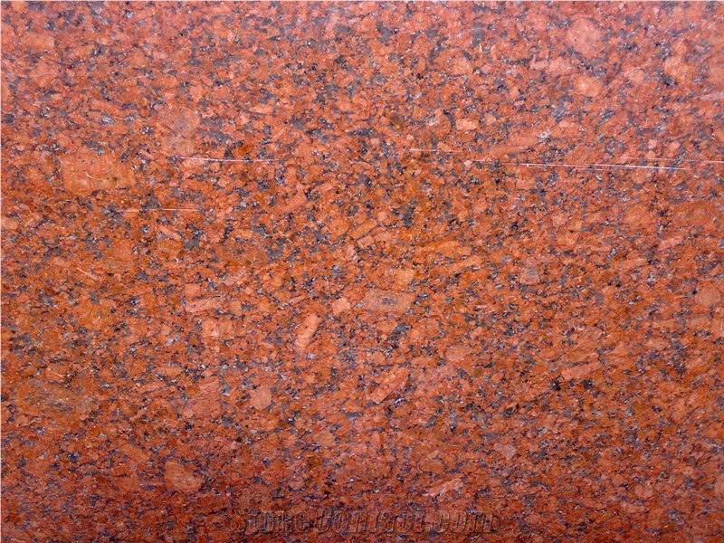 Ruby Red Granite Tiles, India Red Granite