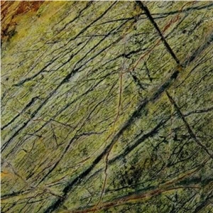 Bidasar Green (Rain Forest Green), Rain Forest Green Marble Slabs