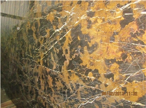 Black and Gold Marble (Michaelangelo)