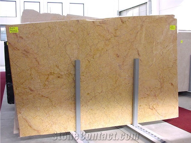 Giallo Valencia Marble Slabs, Spain Yellow Marble