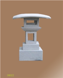 Decoration Stone Lamp, Grey Granite Lamps