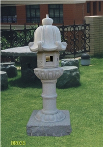 Decorative Stone Lanterns, Grey Granite Lanterns