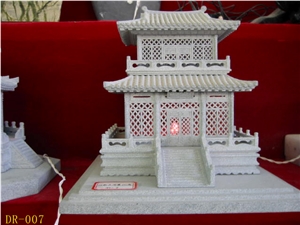Granite Building Lamps, White Granite Lamps