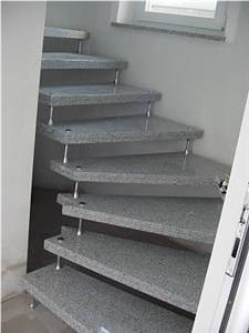 Grey Granite Stairs