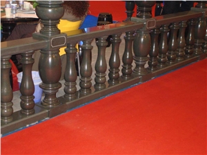 Red Marble Baluster