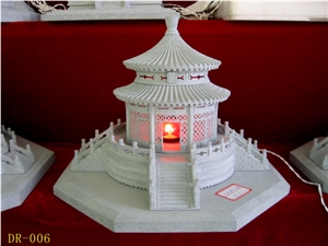 Natural Garden Stone Lanterns, White Granite Lanterns