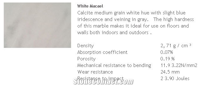 Blanco Macael Marble Tiles, Spain White Marble