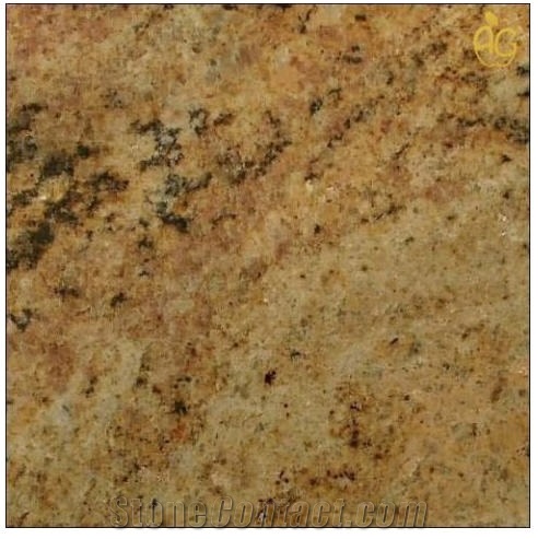 Madura Gold Granite Tiles, India Yellow Granite
